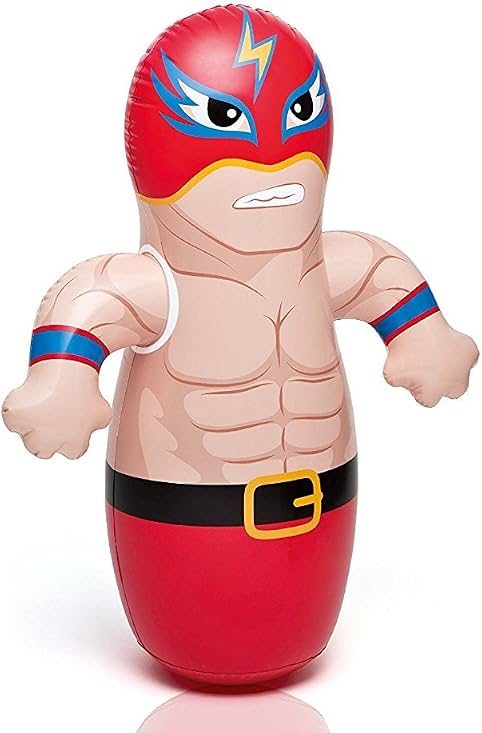 Inflatable Punching Bag Toy Kids Boxing Training Game for Boys And Girls